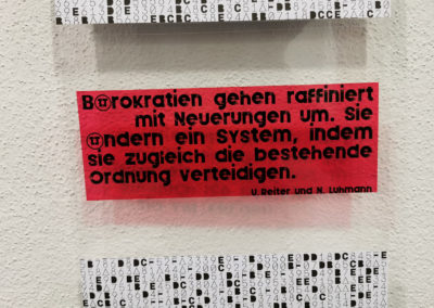 Geheimnisse der Bürokratie | Roter-Reiter-Preis | Kunst im Amt 2022 | Uli Reiter