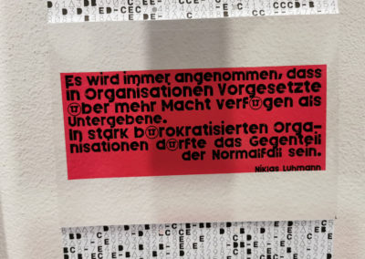 Geheimnisse der Bürokratie | Roter-Reiter-Preis | Kunst im Amt 2022 | Uli Reiter