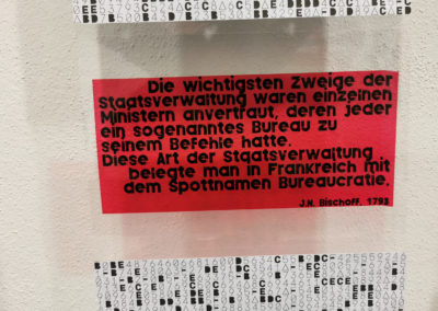 Geheimnisse der Bürokratie | Roter-Reiter-Preis | Kunst im Amt 2022 | Uli Reiter