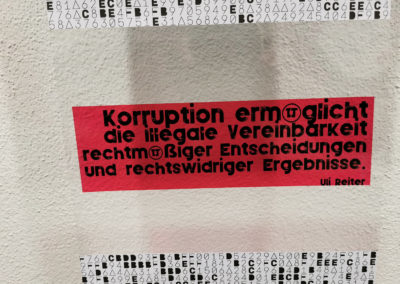 Geheimnisse der Bürokratie | Roter-Reiter-Preis | Kunst im Amt 2022 | Uli Reiter