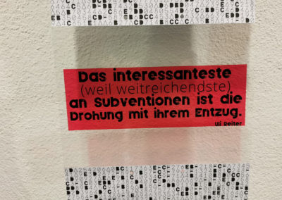 Geheimnisse der Bürokratie | Roter-Reiter-Preis | Kunst im Amt 2022 | Uli Reiter